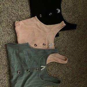 Cropped tanks